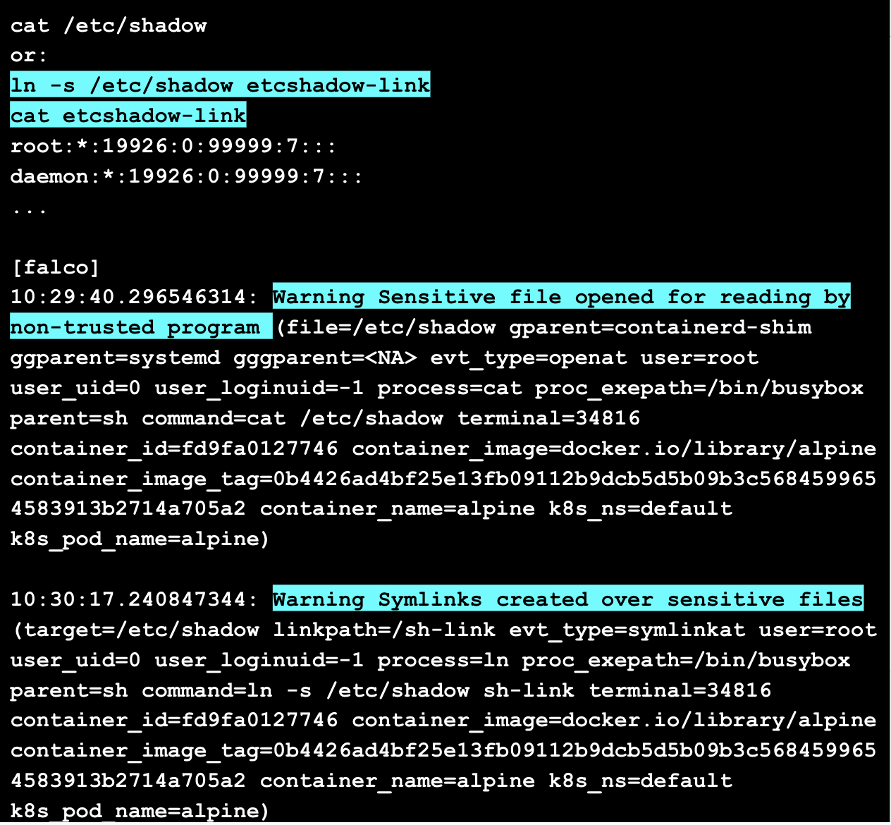 Falcoruleexamplessensitivedataaccess